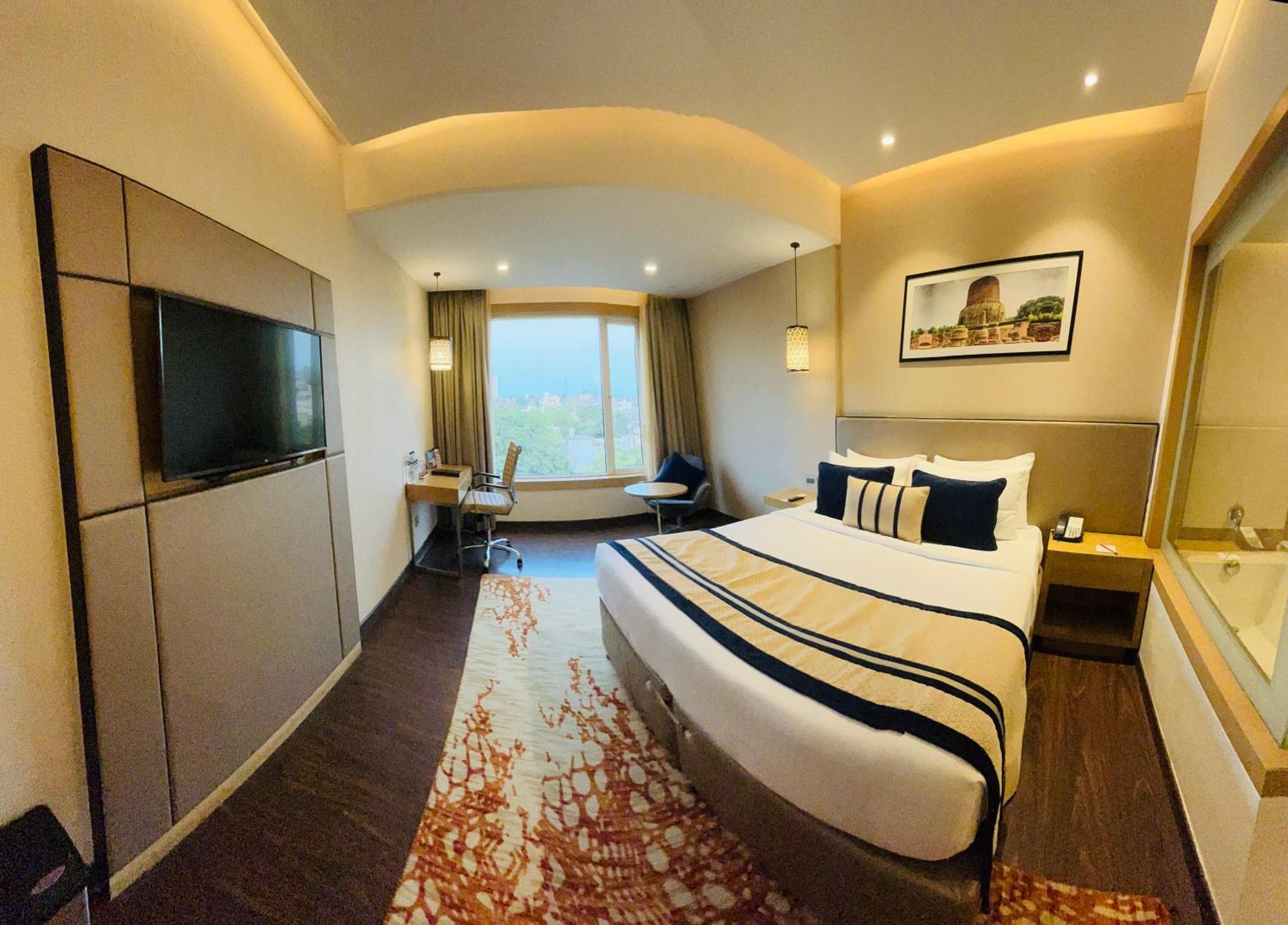 The Fern Residency Sarnath Hotel Varanasi Bagian luar foto