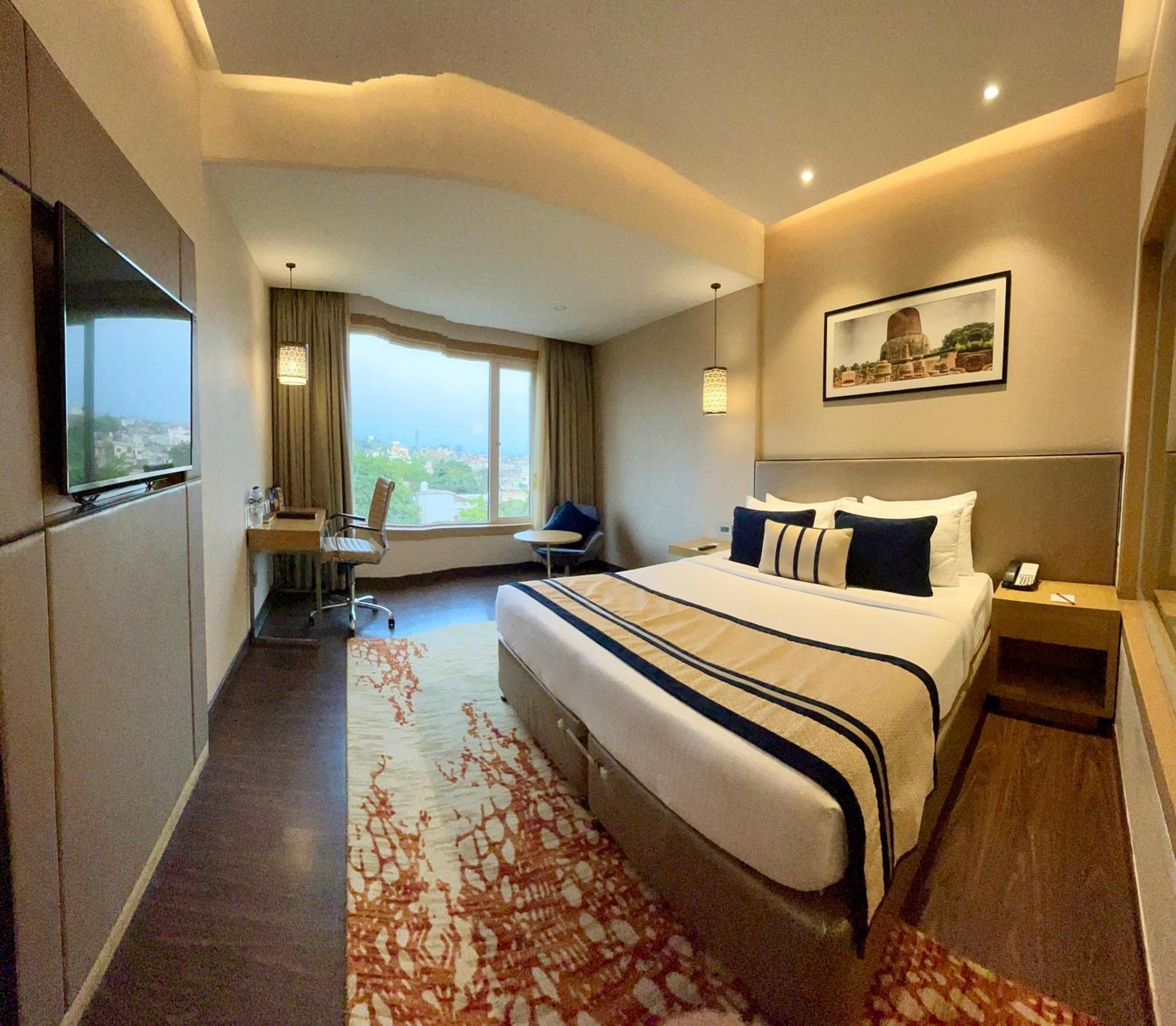 The Fern Residency Sarnath Hotel Varanasi Bagian luar foto